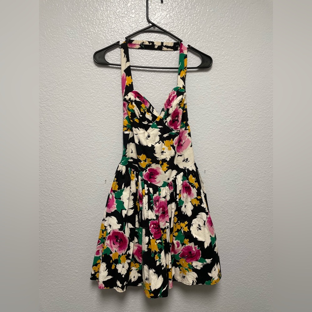 Byer Too! Floral Halter Dress